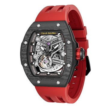Atomic-Interchangeable Carbon Fiber Automatic Watch